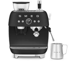 SMEG EGF03BLMEU - Espressomachine met geïntegreerde bonenmaler - Mat Zwart