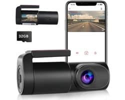 Lexium Dashcam - Daschcams - Auto - Camera - Vooruit - Achteruit - Video - Autobeveiliging - Parkeerbeveiliging - Recording - Dag en Nacht - Schadepreventie