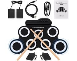 Premium Elektrische Drumstel - Inclusief Drumstokken En Oordopjes - Drumstel voor kinderen - Drumpad - Drumstel Elektronisch - Kinder Drumstel - Nifkos
