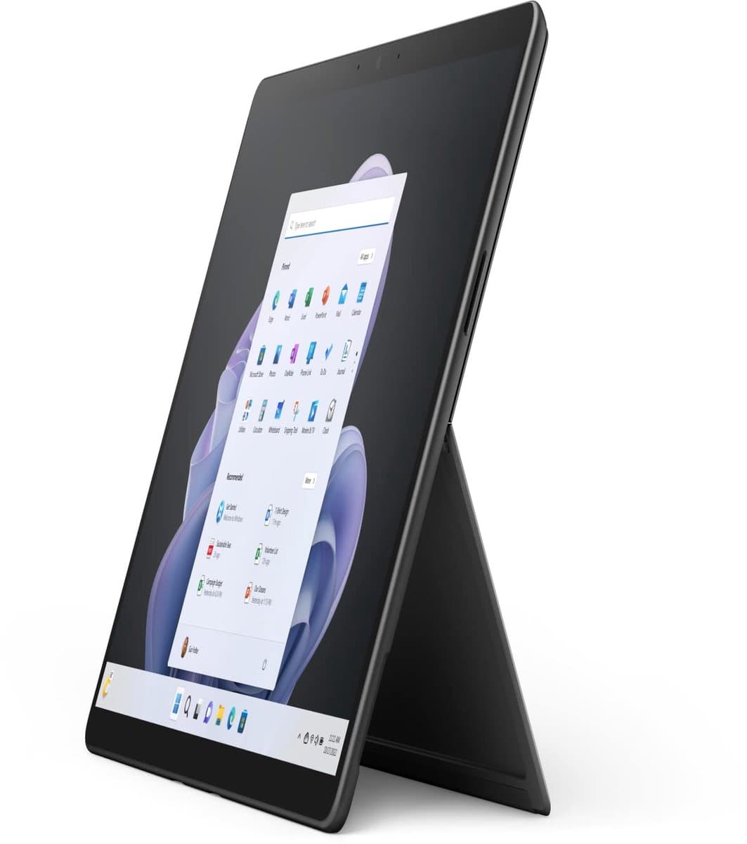 Surface Pro 9 (256GB SSD | 8GB RAM | i5-1245U | Graphite) — afbeelding 1