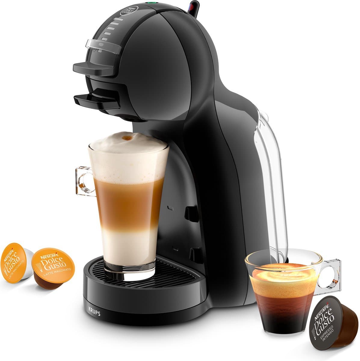 Krups NESCAFÉ® Dolce Gusto® MiniMe KP1201 - Koffiecupmachine - Grijs — afbeelding 1