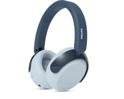 PHILIPS TAK5500RT/00 draadloze over-ear-kinderkoptelefoon - Noice Canceling Pro - veilig want volumebeperking 85dB - 60 uur batterijduur - Draadloos audio delen - Opvouwbaar - App bestuurbaar/instelbaar