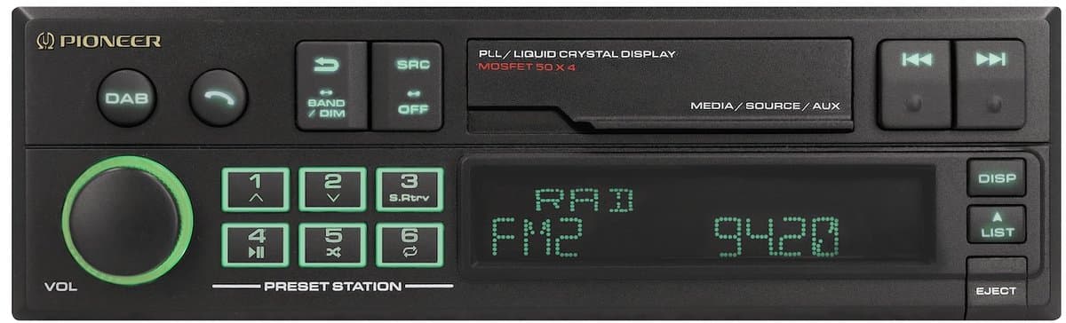 Pioneer Sxt-c10ps Autoradio Transparant — afbeelding 1