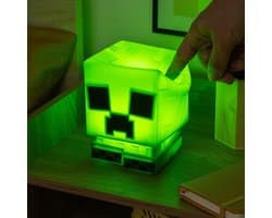 Minecraft Creeper Silicone SquishyGlo Nachtlamp – Officieel Gelicentieerd – Paladone