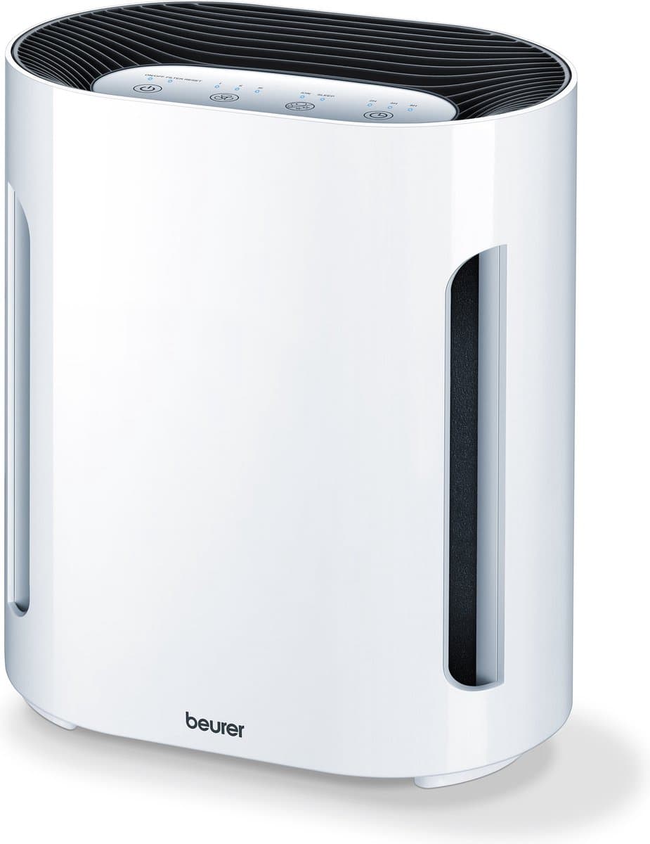 Beurer LR 210 Luchtreiniger – 3 x Filter: voorfilter + HEPA H13 filter + actief koolfilter – Nachtmodus – Timer – 3 Standen - Tot 26 m² - 3 Jaar garantie - Wit — afbeelding 1