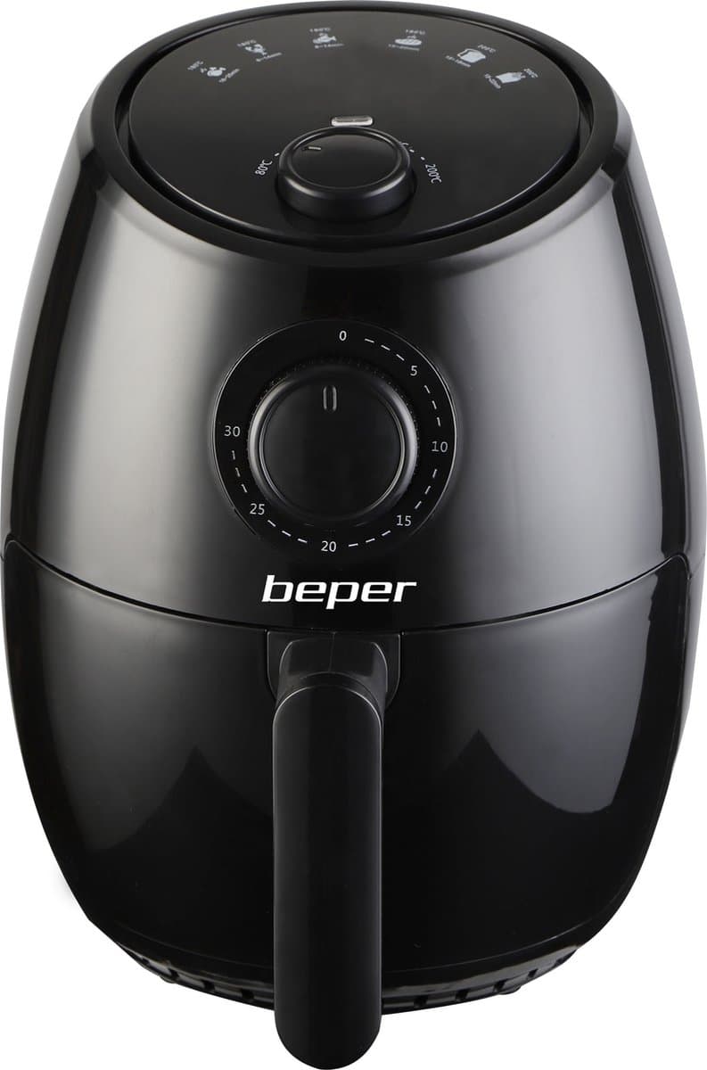Beper P101FRI001 - Hete Luchtfriteuse - Airfryer - Gezond Frituren - Frituurpan zonder Olie - 2L — afbeelding 1
