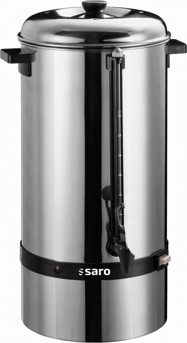 Saro RVS Koffie Percolator SAROMICA 6015 | 15 Liter | 60(h) x 27.5 Ø cm — afbeelding 1
