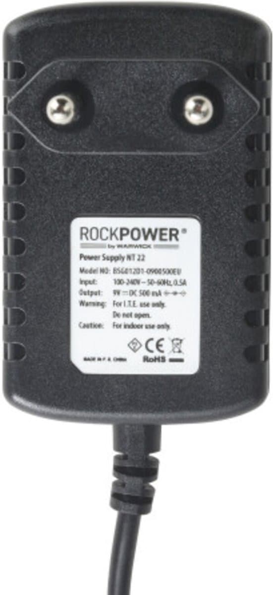 Rock Power NT 22 Power Supply 9V DC - Voedingseenheid voor effect-units — afbeelding 1