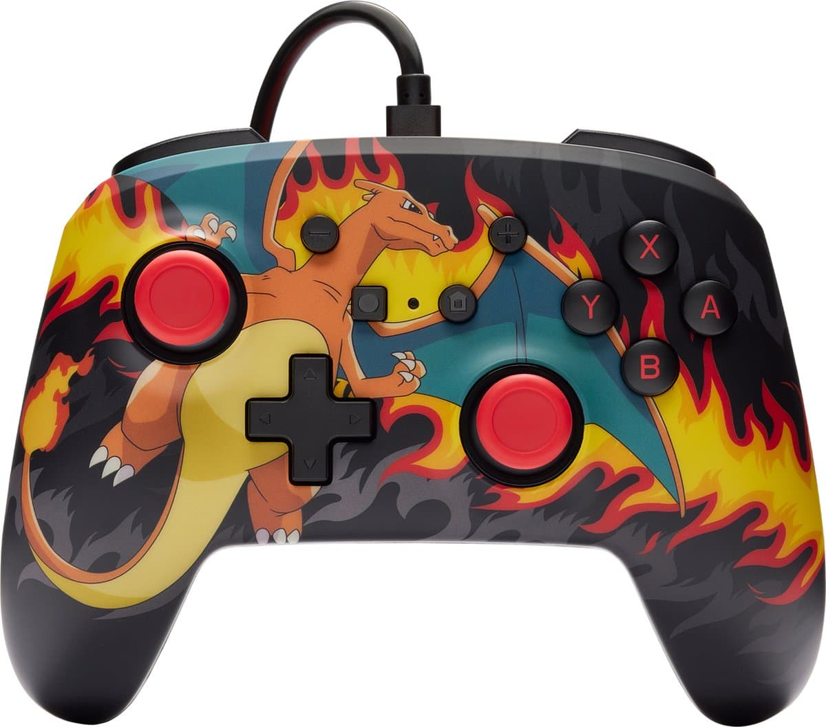PowerA Switch Wired Controller Charizard gamepad — afbeelding 1