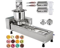 Commerciële Donut Maker Donut Machine 7L Volautomatische 3 Vormen Innerlijke Olietank