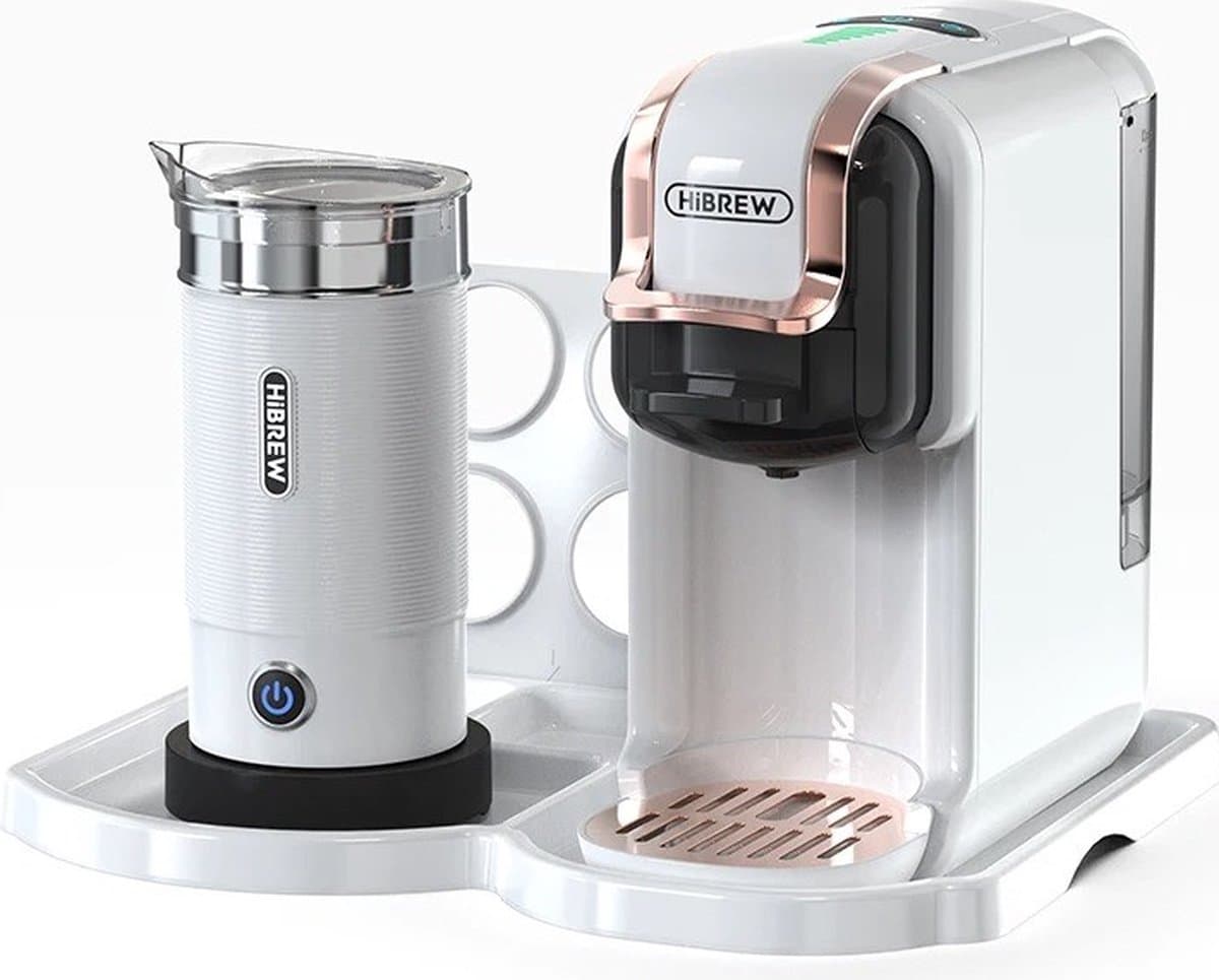 Koffiemachine - Koffiezetapparaat - Cups - 4 in 1 Koffie machine - Dolce Gusto - Nespresso - Cappuccino - Latte - 19 Bar — afbeelding 1