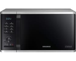 Magnetron met Grill 800 W 23l - Quick Defrost - 27 automatische programma's - Zilver