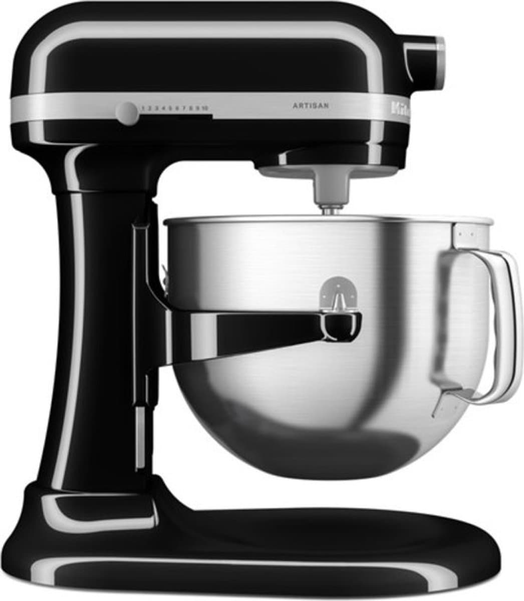 KitchenAid Artisan 5KSM70SHXEOB - Staande mixer 375 W - 6.6L kom - Zwart — afbeelding 1