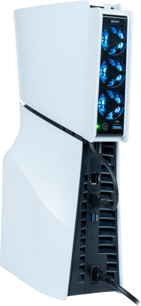 Nacon - PS5 Slim USB Console Cooling Fan met LED — afbeelding 1