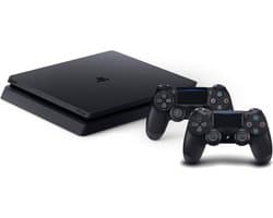 Sony Playstation 4 Slim Console 1TB + 2de Controller - Zwart