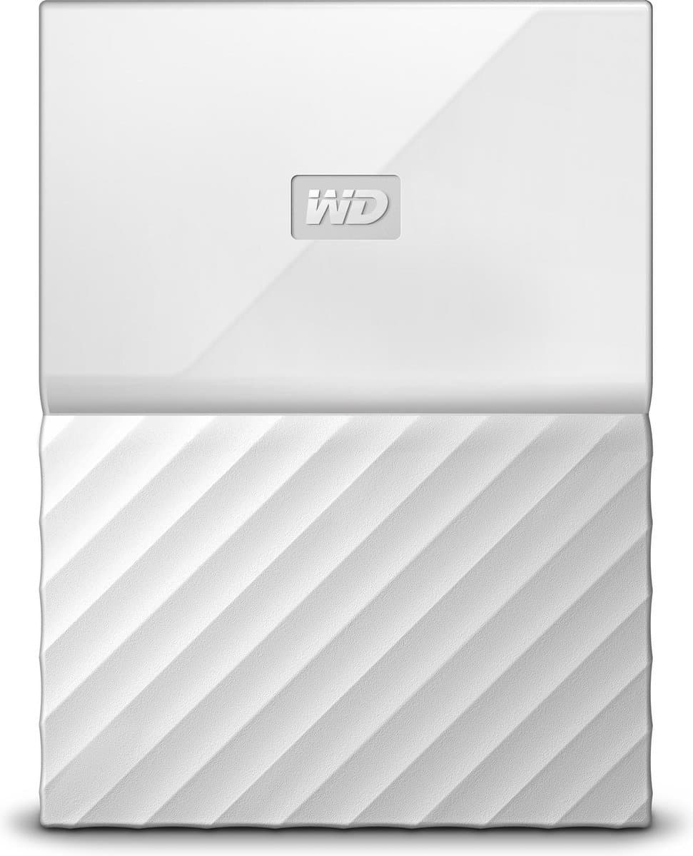 WD My Passport portable 2 TB - Wit — afbeelding 1