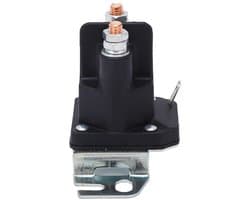 Magneetstarter Relais - Start Solenoïde - Grasmaaier Reparatie - Directe Vervanging - 12V 2 Aansluitingen - Metaal