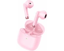 Golden Sound draadloze oordopjes - Bluetooth oordopjes - Draadloze oortjes - Oortjes draadloos - Earpods - Sport oordopjes - Geschikt voor Smartphone & Laptop - Roze
