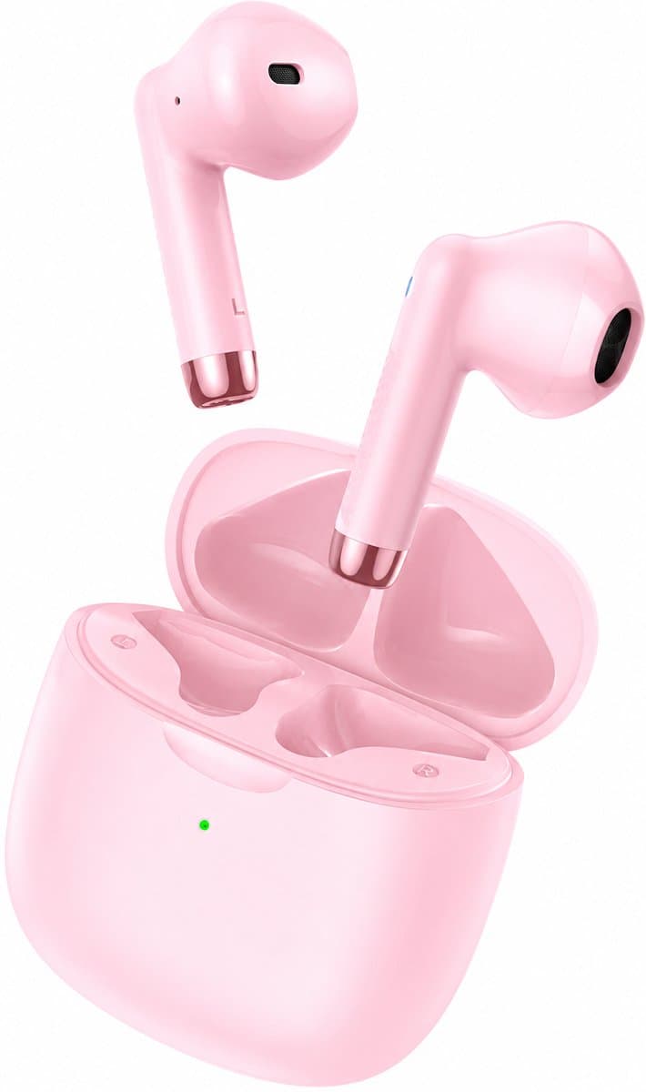 Golden Sound draadloze oordopjes - Bluetooth oordopjes - Draadloze oortjes - Oortjes draadloos - Earpods - Sport oordopjes - Geschikt voor Smartphone & Laptop - Roze — afbeelding 1