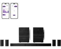 ULTIMEA Skywave X100 Dual - 9.2.6 Soundbar - Zwart
