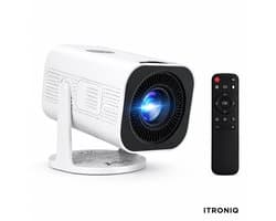 ITRONIQ Beamer - Mini Beamer Projector - 720p HD - 120 Inch - Met Bluetooth en Speaker - HDMI USB - Draagbaar - Thuisgebruik