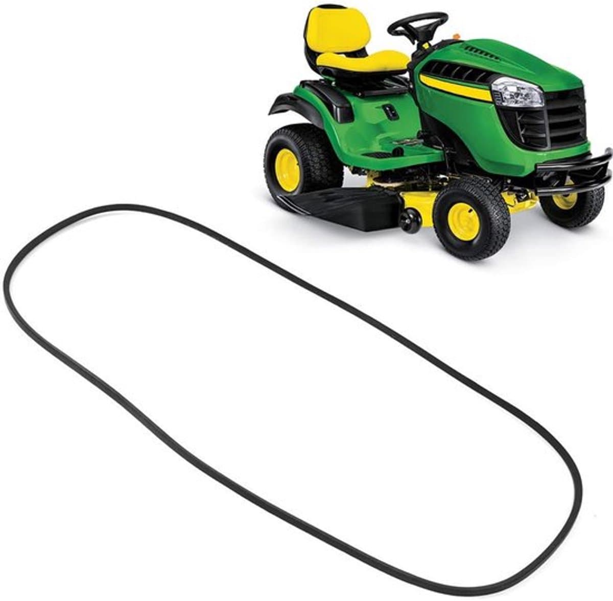 Grasmaaierdekriem Gemodificeerd - Hoogwaardig Rubber - Betrouwbaar Accessoire - Geschikt voor LA105/LA110/LA115 - Eenvoudig te Installeren - Corrosiebestendig - Maaierriem — afbeelding 1