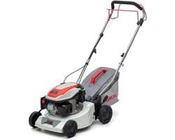 Benzine Grasmaaier - Tuinmaaier - Gazon Onderhoud - Krachtige 4-takt motor - 42 cm Snijbreedte - Grijs