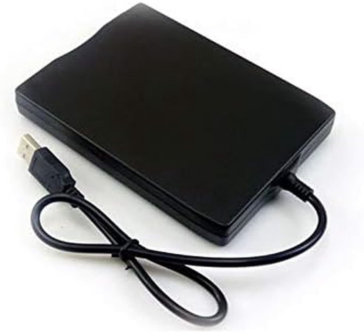 Externe Diskette - Draagbare FDD - Gegevens Overzetten - USB Aansluiting - 35 inch - Zwart — afbeelding 1