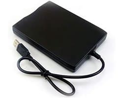 Externe Diskette - Draagbare FDD - Gegevens Overzetten - USB Aansluiting - 35 inch - Zwart