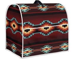 Keukenmachinehoes - Apparaathoes Mixer - Keuken Organiseren - Met Opbergvakken - 37.5x27.5x43.5 cm - Aztec Stijl