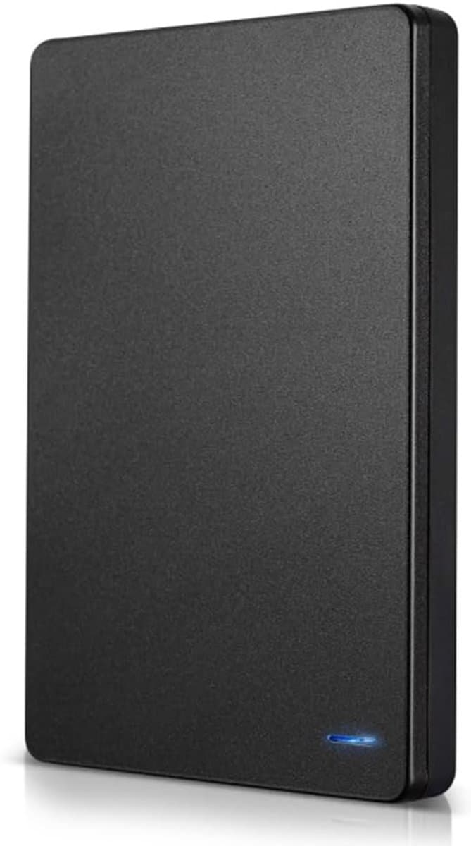 Externe Harde Schijf - Draagbare Opslag - Bestanden Opslaan - Snelle USB 3.0 - 1TB Capaciteit - Zwart — afbeelding 1