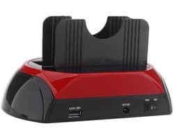 HDD Docking Station - Harddrive Adapter - Data Overzetten - All-in-One Design - 2.5/3.5 Inch - Zwart