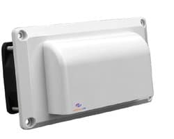 NormadicLife® - 12V Dubbele Ventilator voor Camper, Caravan & Boot - Wandventilator - Inbouwventilator - Actieve Luchtventilatie - Wit