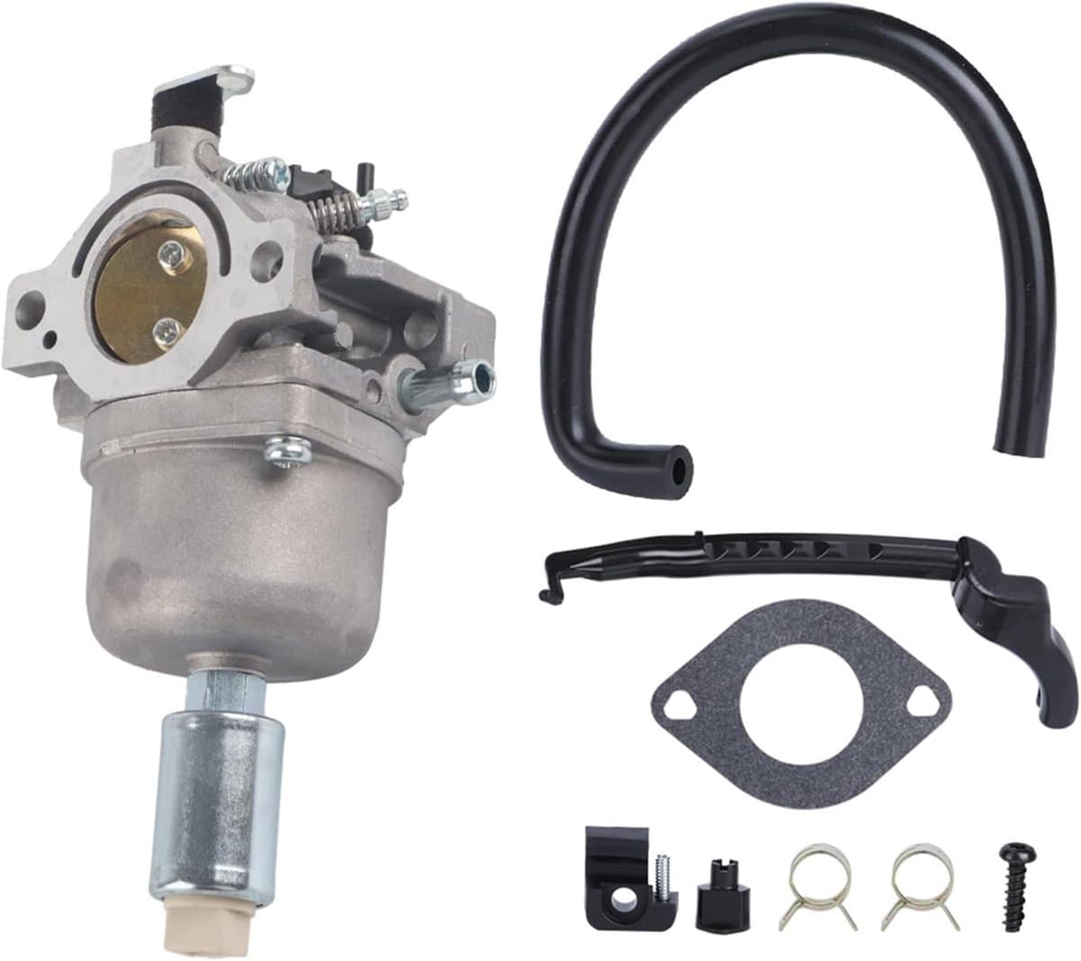 SnelShoppen - Carburetor Vervanging voor Grasmaaier, Nikki 697203 en Briggs Straton 795873, Hoogwaardige Metaal, Tuinaccessoires, Duurzaam en Betrouwb — afbeelding 1