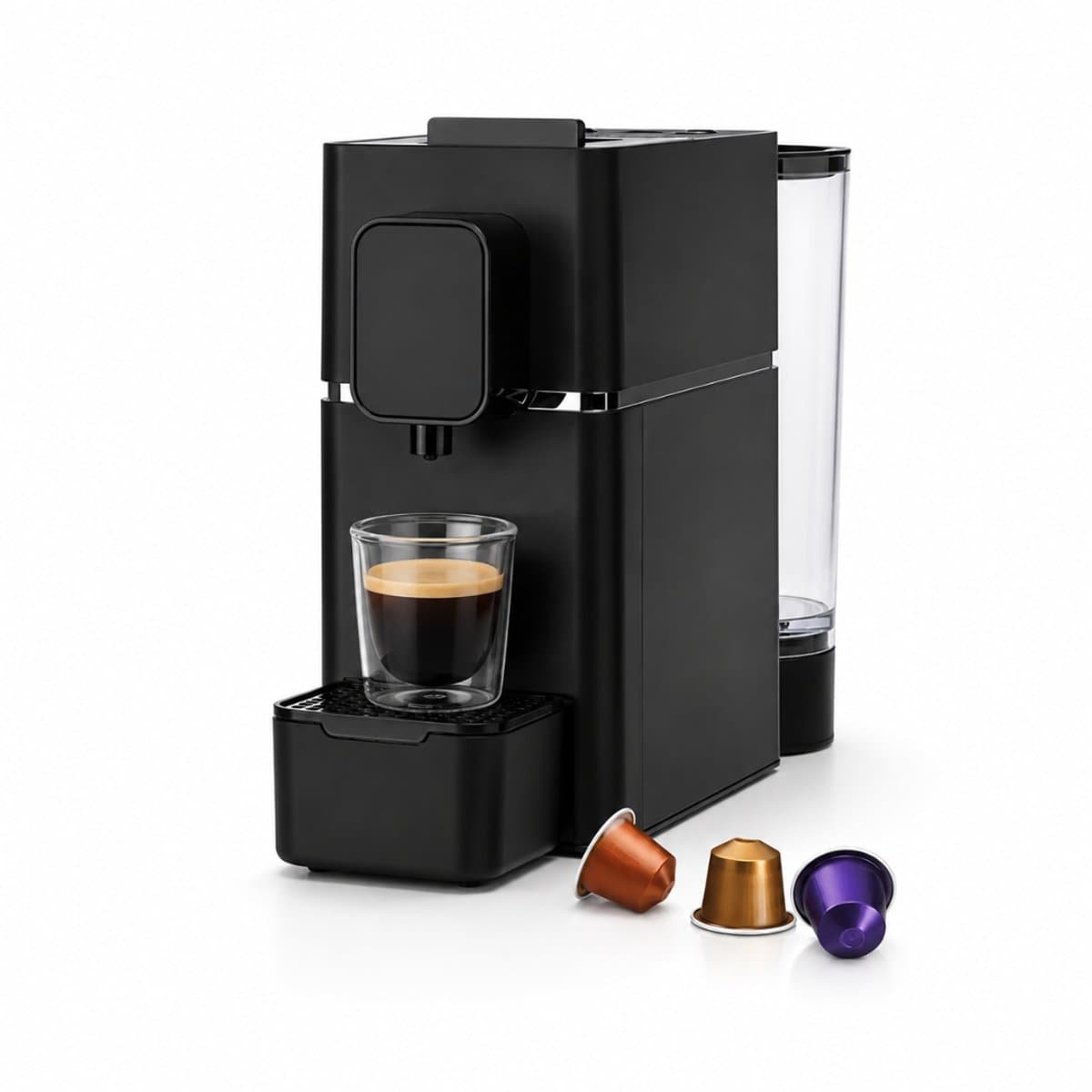 Be Dutch Koffiecupmachine - Nespresso Capsules - 0,85 L - Zwart — afbeelding 1