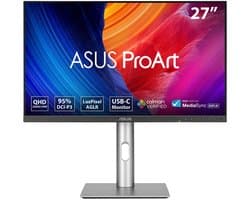 ASUS ProArt Display PA278CFRV - QHD IPS 100Hz - USB-C 96W - Calman Gecertificeerd - DisplayHDR 400 - 27 Inch