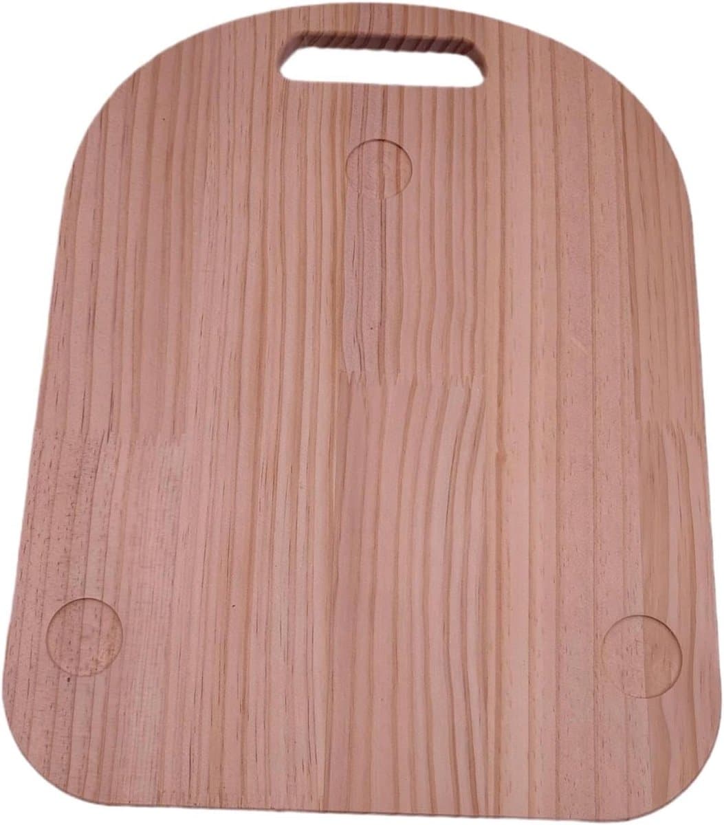 Mixer Schuifmat - Keukenapparaat Mat - Moeiteloos Verplaatsen - Stevig Hout Materiaal - 40 x 30 cm - Houtkleur — afbeelding 1