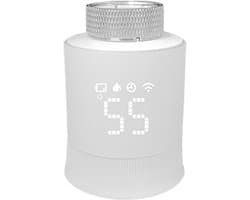 Radiatorthermostaat - Slimme thermostaat - Energie besparen - Raamdetectie - 219 Gram - Wit
