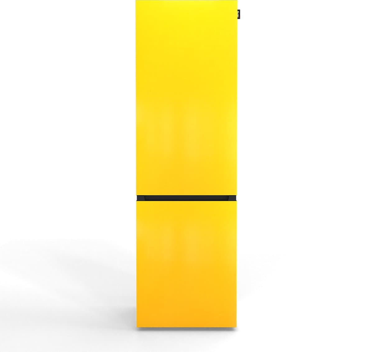 NUNKI LARGECOMBI-FYELL / Combi Bottom Koelkast, E klasse, 269l, Lucid Yellow, Gloss (FRONT only) — afbeelding 1