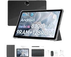 Blackview ZENO5 Tablet - 12GB RAM - 128GB ROM- 8300mAh- Android 16 - Zwart