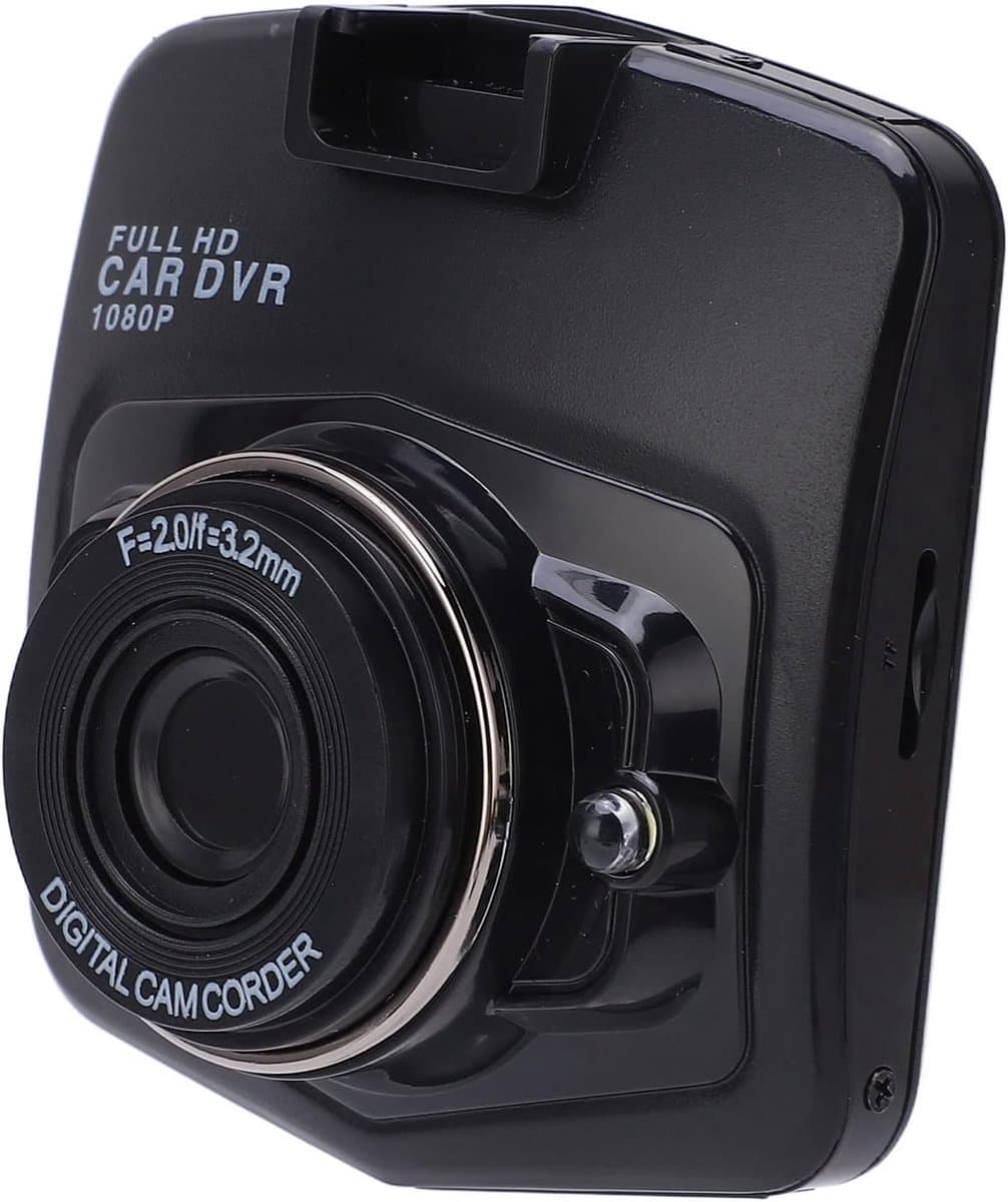 SnelShoppen - HD 1080P Dash Camera voor Auto's met Nachtzicht, 170 Graden Breedhoek, Loopopname, Parkeerbewaking en Ingebouwde Lithium Accu — afbeelding 1