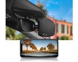 Dashcam 4K Geschikt voor Volkswagen Tiguan MK3 2024-2026 (6766 Zwart), OEM Auto Camera, 2160P UHD Video Wifi, Parkeermonitor, G-Sensor, Loop Opname, WDR Dash Cam Car, Plug&Play, 64GB Kaart