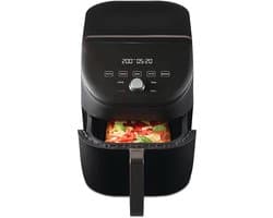 SNJY® Mini Airfryer - Airfryer Klein - Camping Airfryer - 5,7 Liter - 5-in-1 - 1700W - Zwart