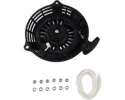 Startonderdeel Grasmaaier - Trekstarter Kit - Grasmaaier Starten - Complete Reparatiekit - 21 cm - Zwart