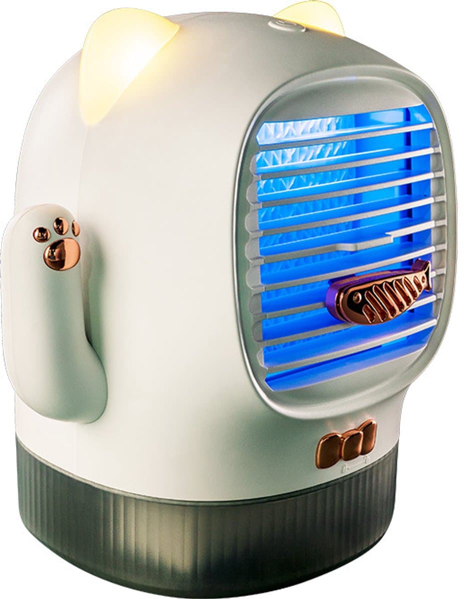 Verdampingskoelers Ventilator - Luchtkoeler huishoudelijke bevochtiging mobiele airconditioning watergekoelde kleine airconditioner — afbeelding 1