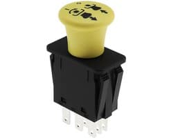 SnelShoppen - PTO Schakelaar Voor John Deere L120 L130 D140 D150 D155 & Scotts L2048 L2548 Grasmaaiers - 1 Stuk - Hoogwaardige Vervangingsonderdeel -