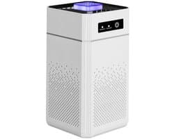 Luchtreiniger met negatieve ionensterilisatie en formaldehydefilter, draagbaar, slim, stil en met USB-ontgeuringsfunctie.