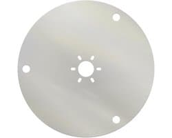 glijplaat voor Husqvarna Automower 420 430X 440 450X, gemaakt van aluminium materiaal.
