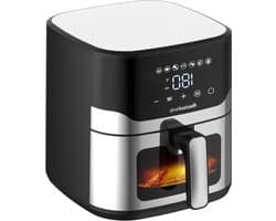 Airfryer XL - Hete Lucht Oven - Gezond Koken - Snelle Bereiding - 8 Liter - Zwart