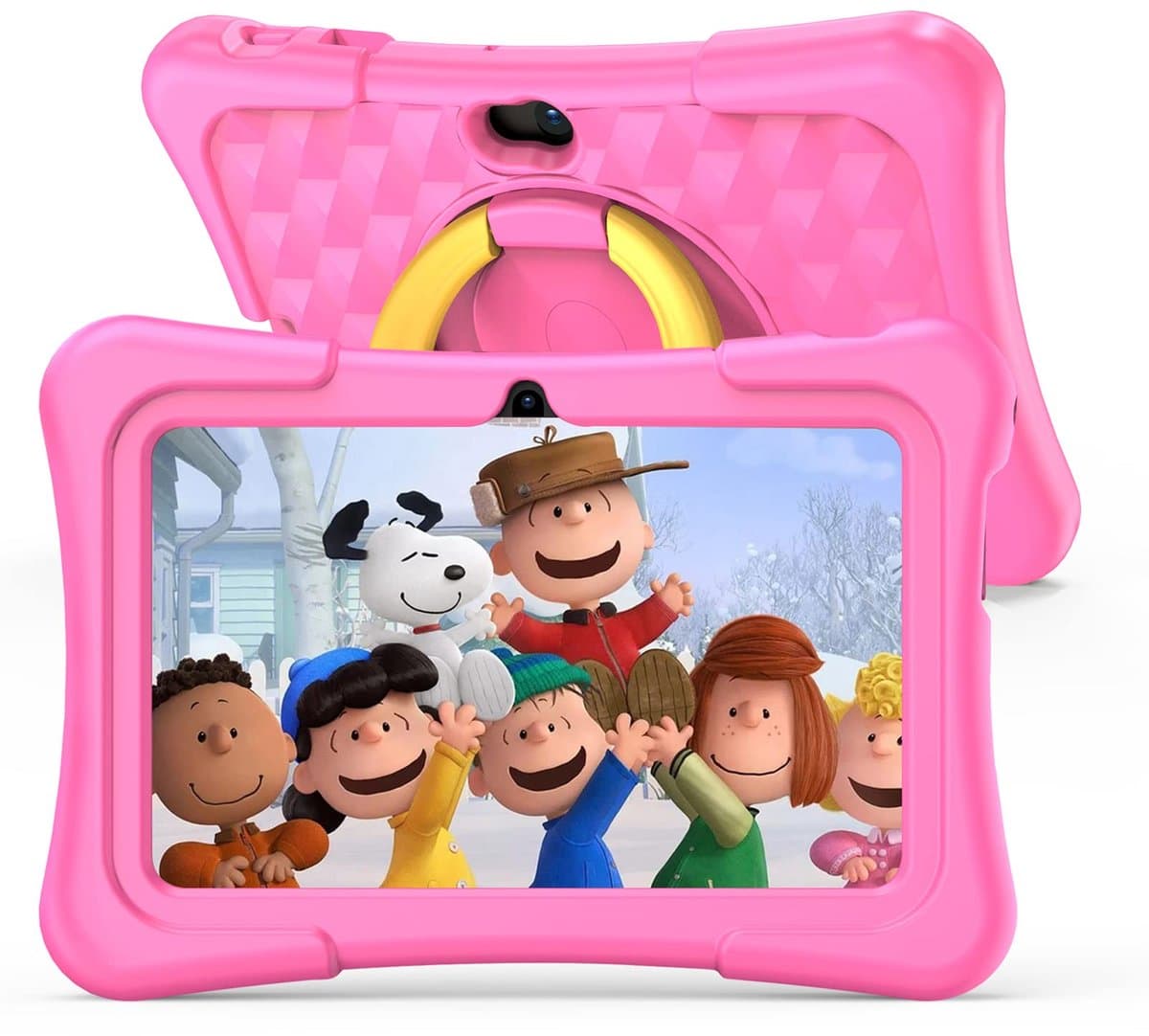 SnelShoppen - 7 inch Android 11 Tablet voor Kinderen - Quad Core, 2GB RAM, 32GB ROM, BT, WiFi, Dual Camera, Educatieve Spellen, Kinderslot, Met Tablet — afbeelding 1